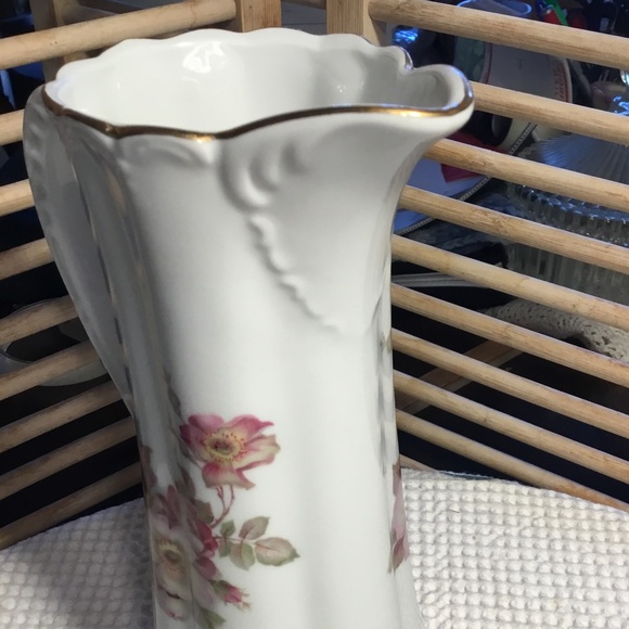 RARE Antique 1940’s German Gerold Porzellan Pitcher in Pattern Gdr2 - Picture 6 of 13